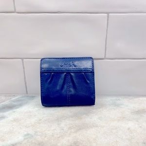 Beautiful Royal Blue Coach Wallet
